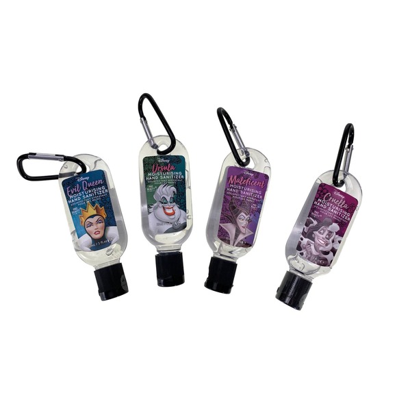 Disney Villains Hand Sanitizer - Ursula, Evil, Queen, Maleficent, Cruella 4 Pack - Picture 2 of 6